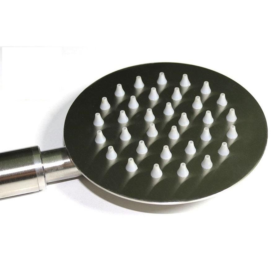 BỘ SEN CÂY TẮM ĐỨNG NÓNG LẠNH TRÒN TAY LỆCH INOX SUS 304 CAO CẤP SC02