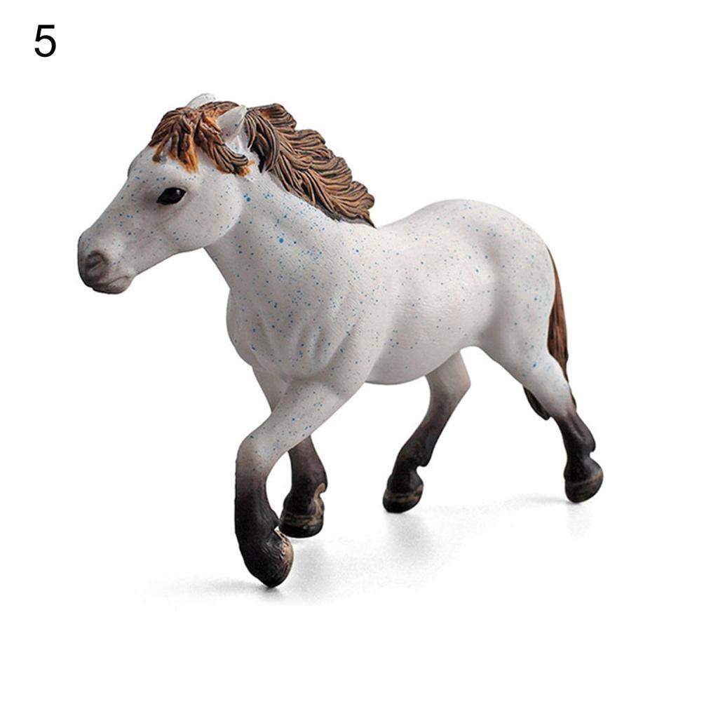 Micro Decor Action Figures Early Educational Horse Model Excellent Craftmanship for Shelf Decor