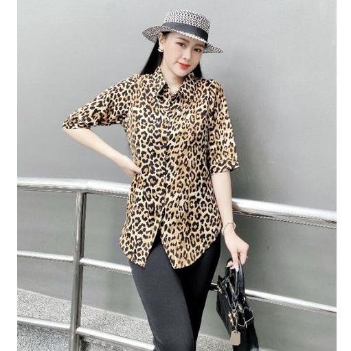Set Bộ Cao Cấp Áo Sơ Mi Lụa Mango Quần Legging Dài Có Túi Hàng Có Size