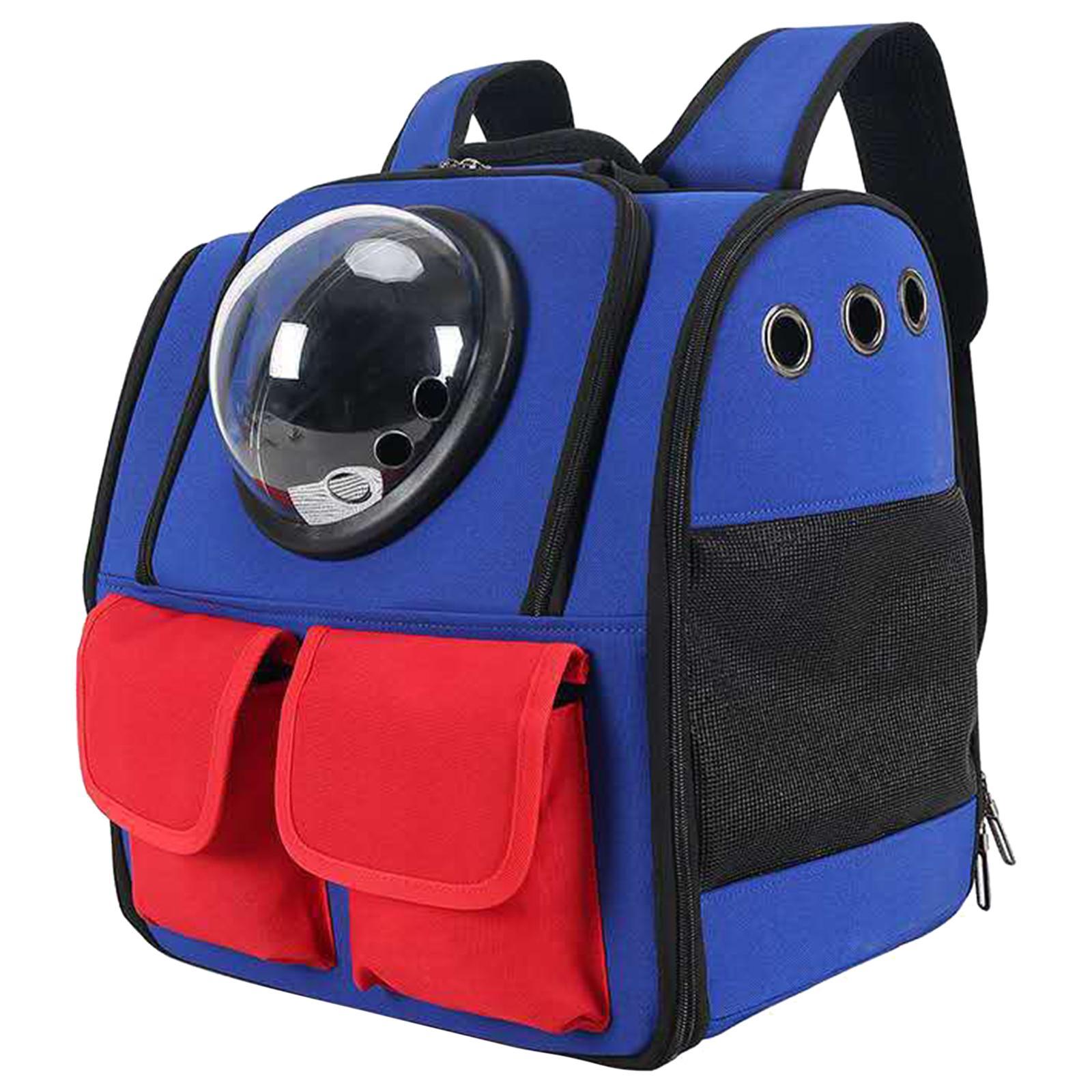 Pet Cat Carrier Backpack Ventilated Breathable Capsule Shoulder Bag Mesh