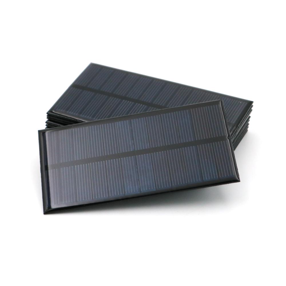 10 CÁI/LỐC Tấm Pin Năng Lượng Mặt Trời 6 V 1 2 3 5 6 10 W Watt W Pin Di Động Điện Thoại Di Động Điện Thoại Di Động Sạc dự phòng Pin Năng Lượng Mặt Trời 6VDC Màu sắc: 1 W