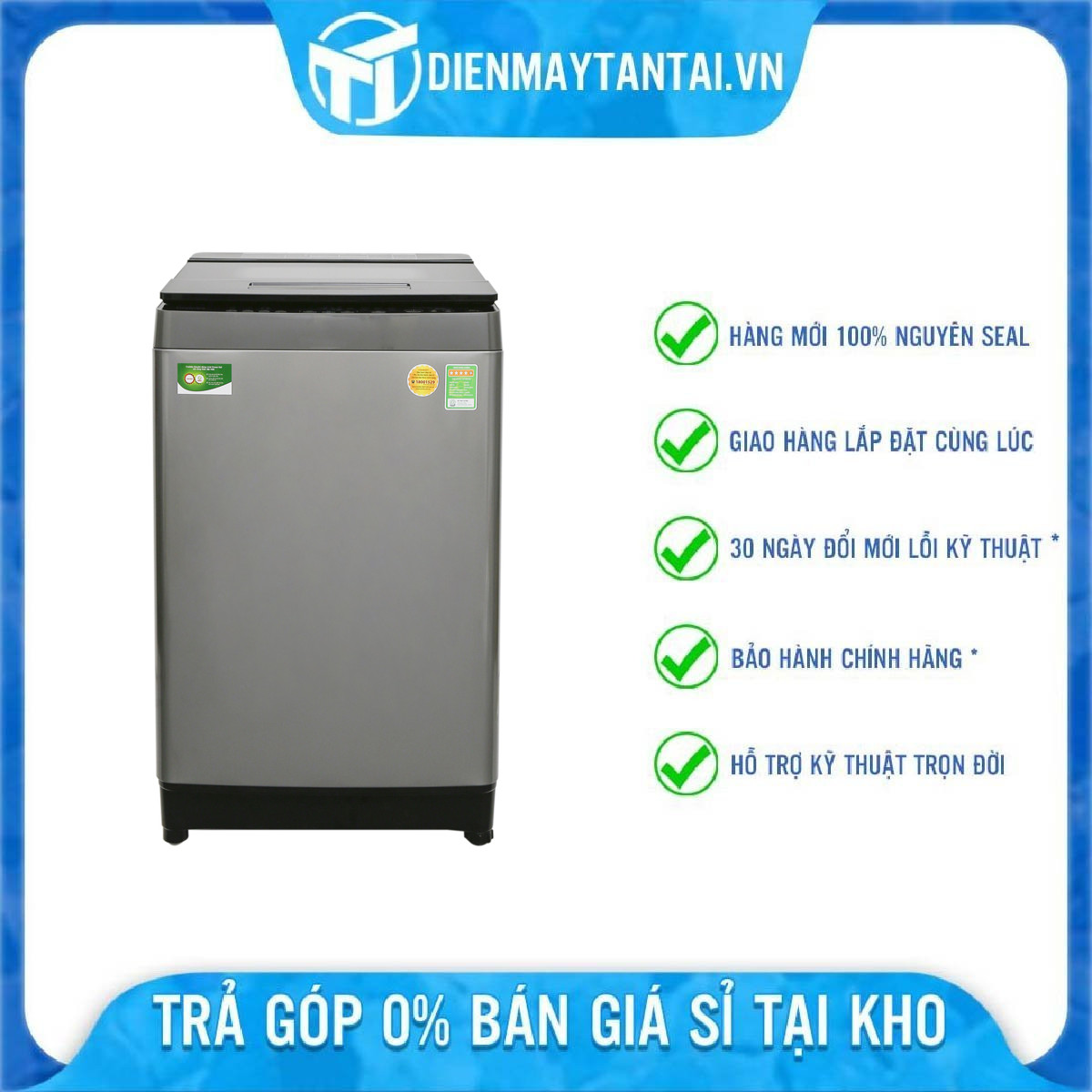 Máy Giặt Toshiba 10 Kg AW-DUH1100GV(DS) - Hàng Chính Hãng - Chỉ Giao Hồ Chí Minh