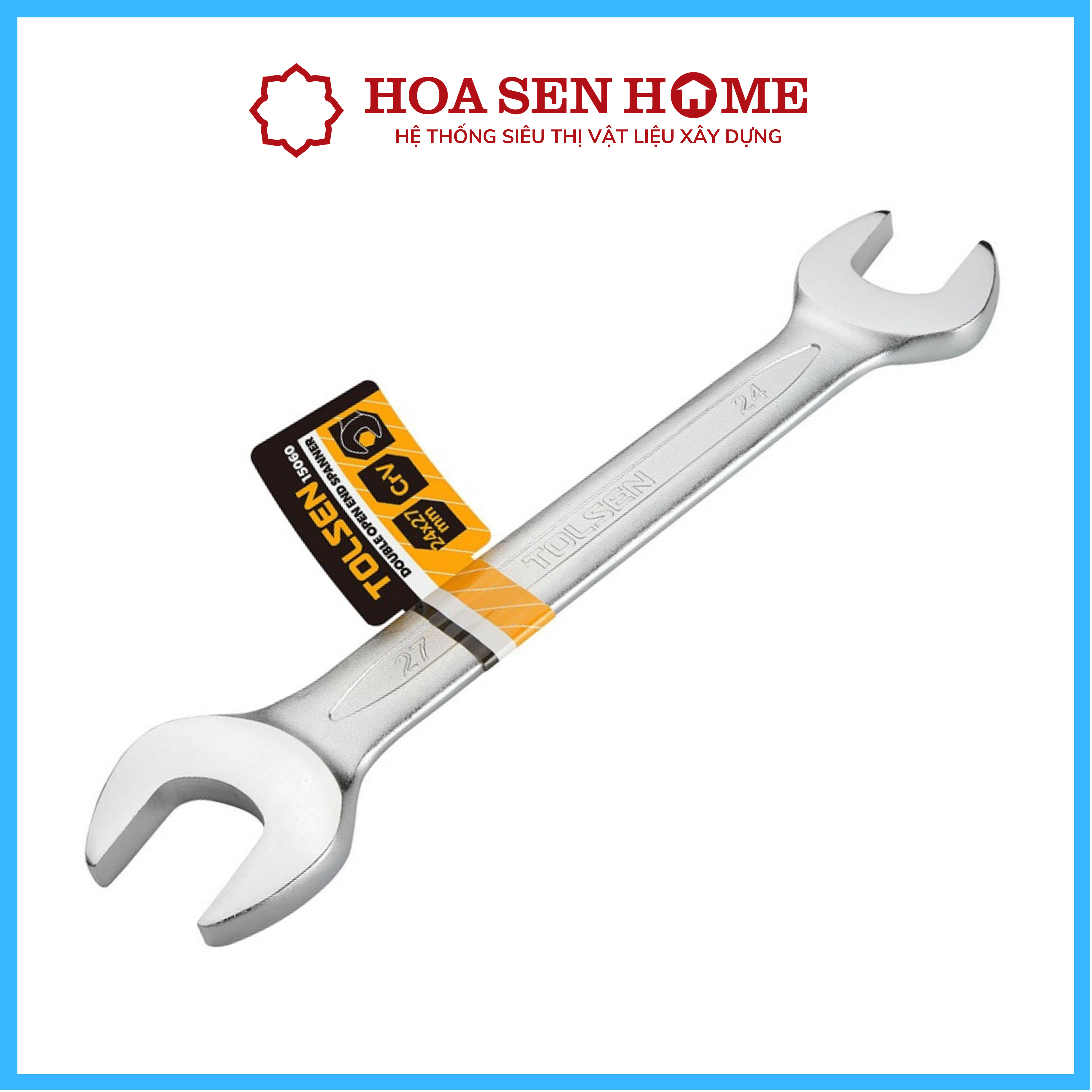 Cờ lê/chìa khóa 2 đầu miệng Tolsen