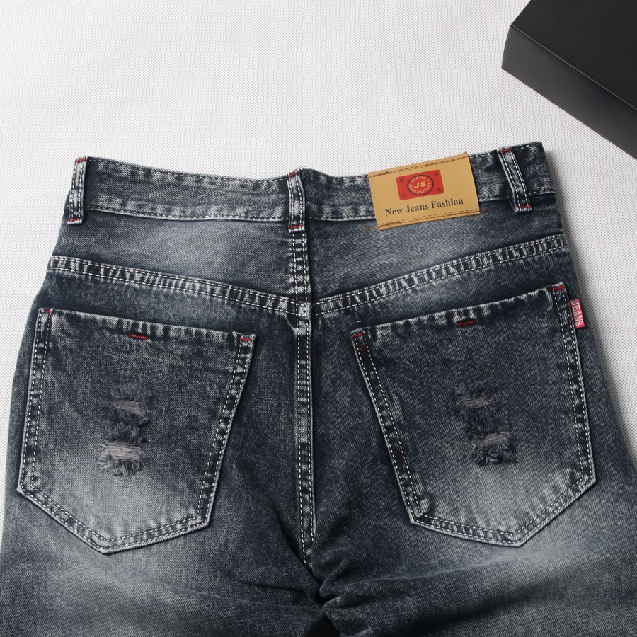 Quần short jean nam ống suông Q415 MuiDoi