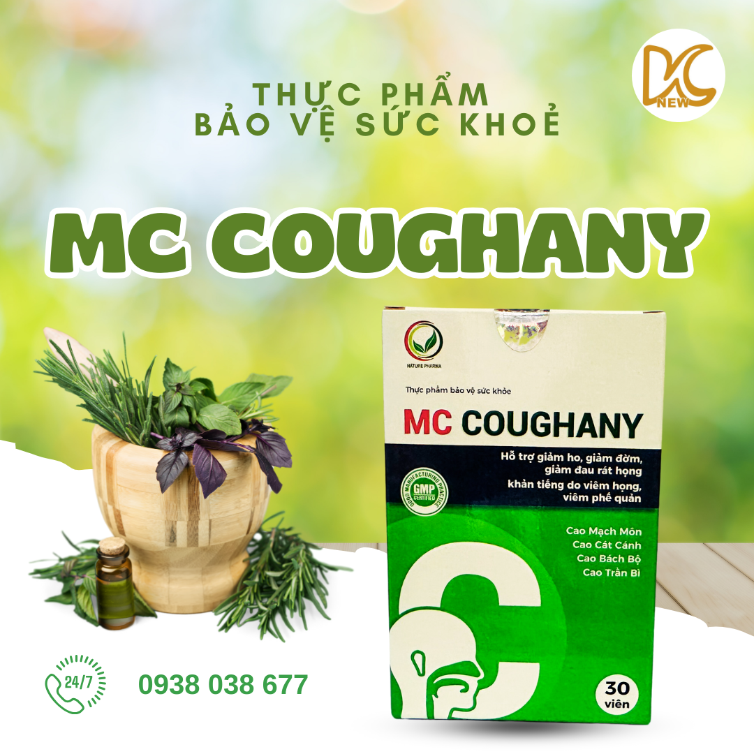 [NEW DMC] MC COUGHANY - THỰC PHẨM BẢO VỆ SỨC KHOẺ