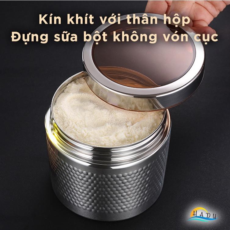 Hộp Đựng Trà Cafe Đồ Khô Và Ngũ Cốc Inox Có Nắp Cao Cấp Đạt Chất Lượng Đức SSGP