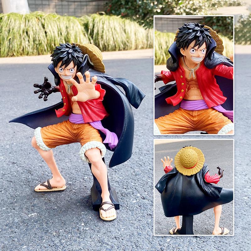 Mô Hình Luffy Trạng Thái Chiến Đấu Gear 2 Cao Cấp 18cm Mô hình One Piece Cao Cấp, Figure Mô Hình Anmie One Piece Luffy V - Bản LED