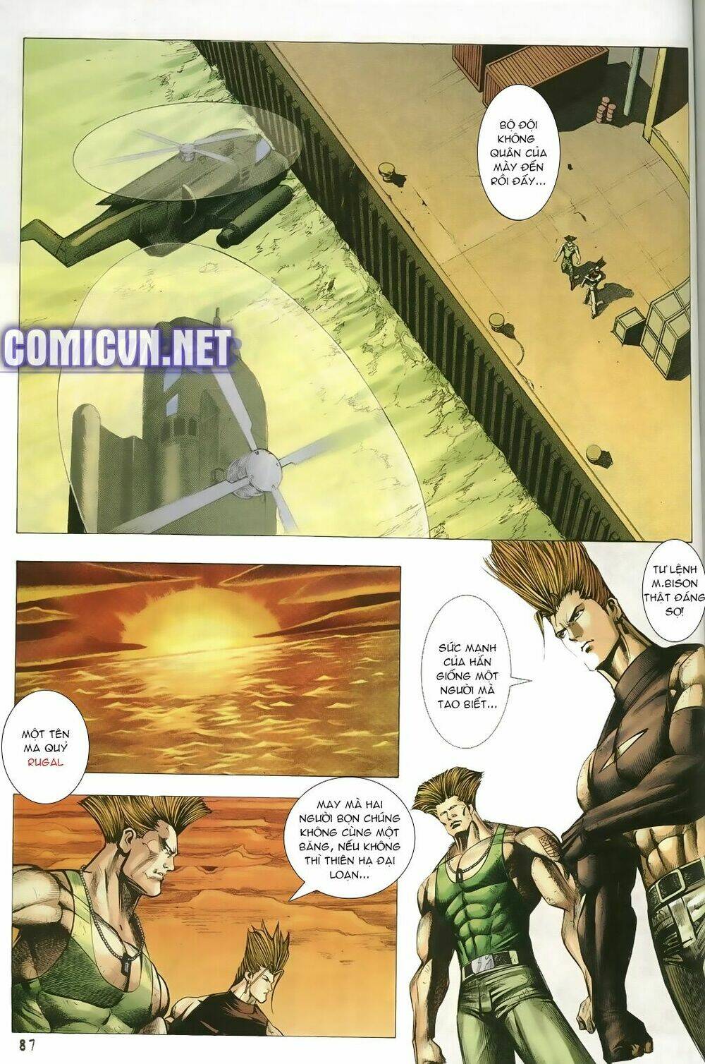 capcom vs snk ngoại truyện chapter 5 3