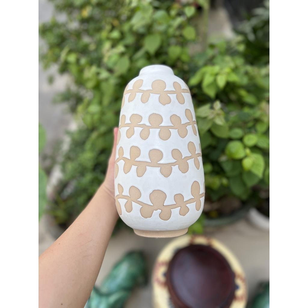 BÌNH HOA XUẤT KHẨU TRANG TRÍ DECOR NGHỆ THUẬT 01