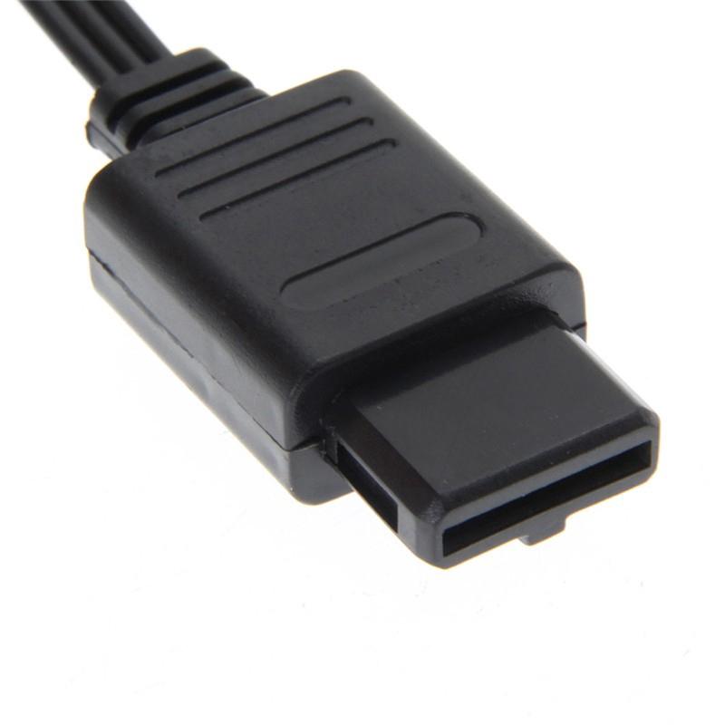 Dây cáp 1.8M 6FT AV TV RCA video cho N64 / 64 Game