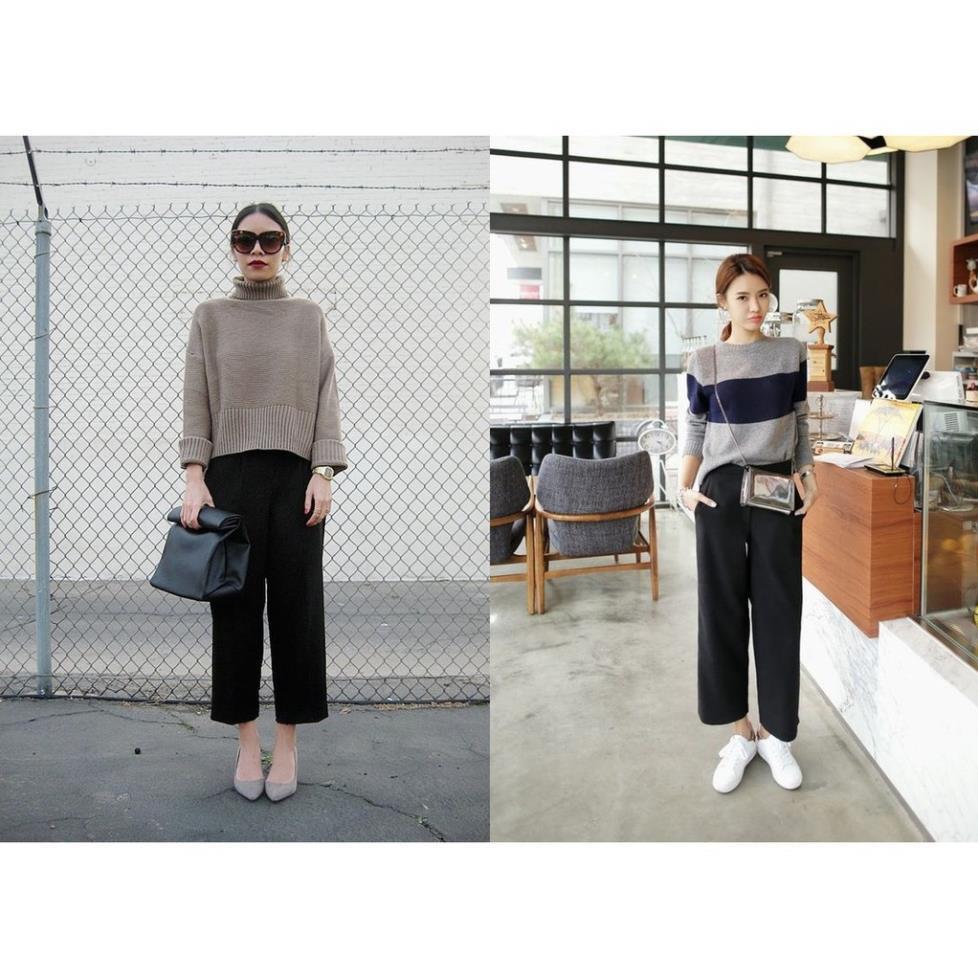 Quần culottes ống thời trang cho bạn nữ