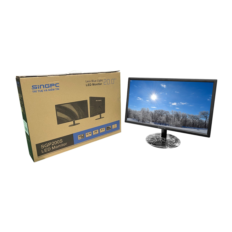 Màn hình SingPC LED 20 inch (SGP200S) - Hàng chính hãng