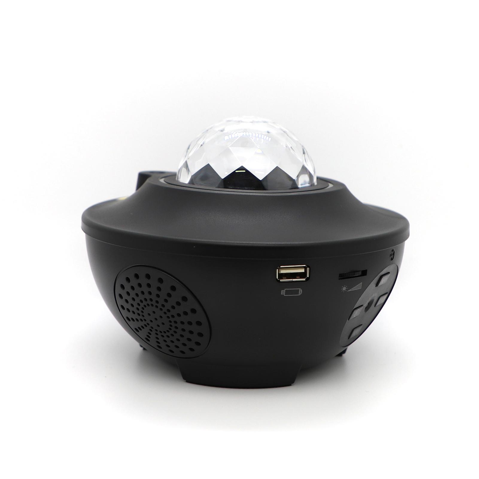 Đèn LED phản chiếu ngôi sao tạo hiệu ứng dải ngân có nhạc BT 10 Màu sắc có Voice & Ứng dụng & Điều khiển từ xa
