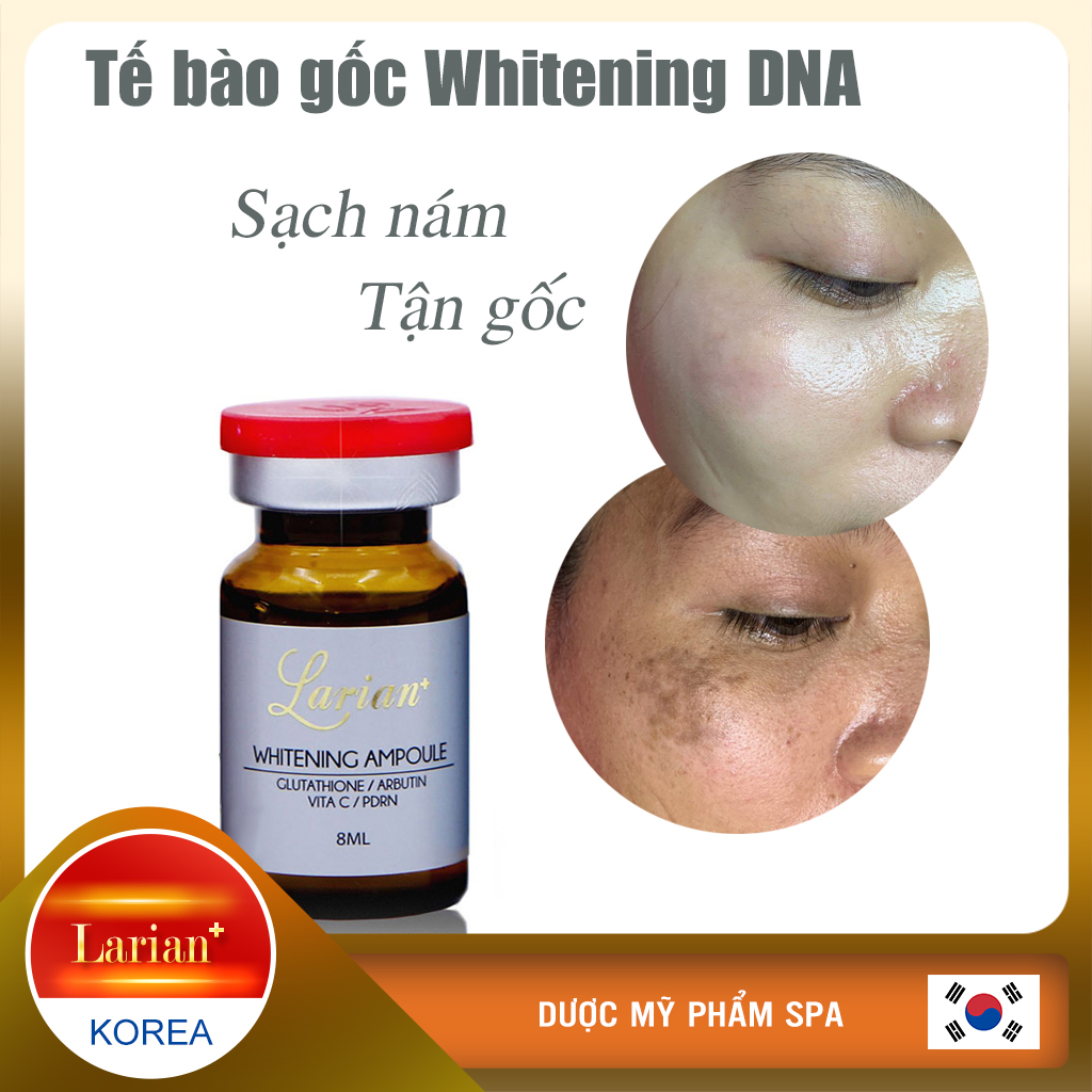 Tế bào gốc DNA cá hồi mờ thâm, giảm nám Larian 8ml (Larian Whitening Ampoule)