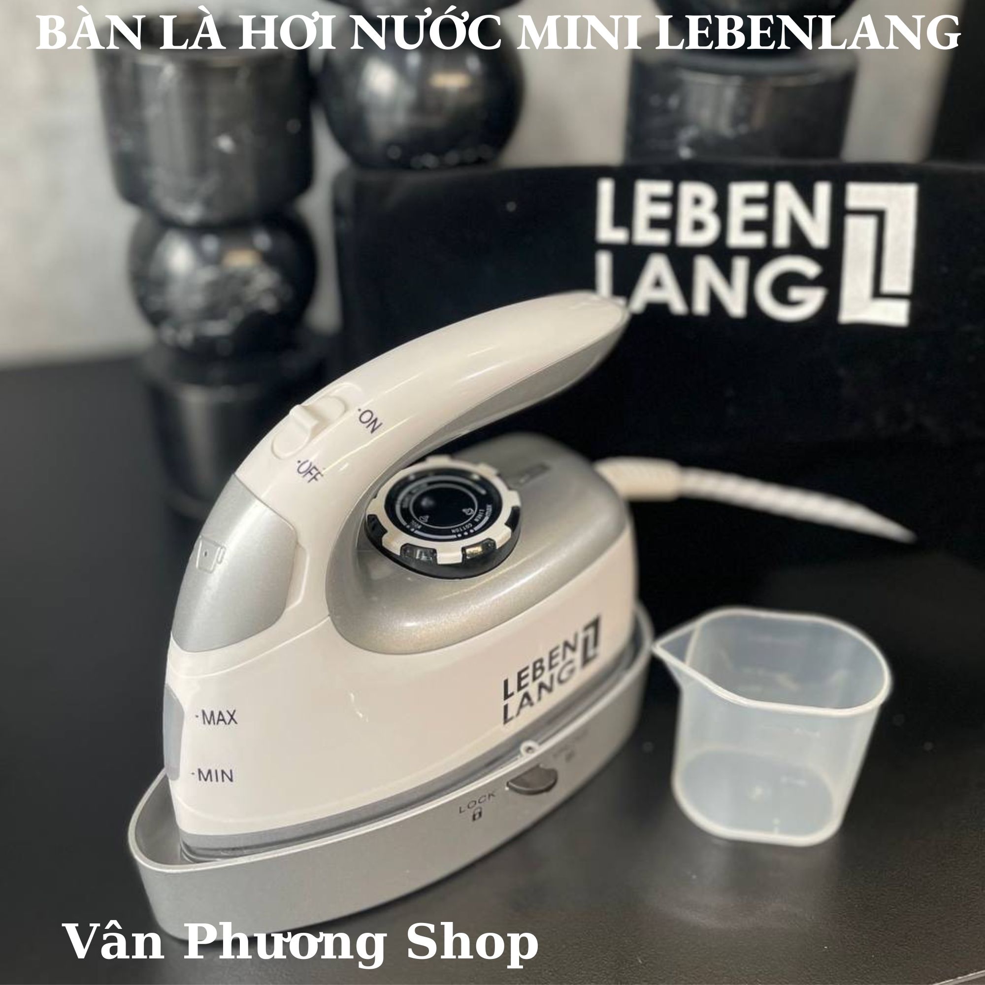 Bàn Là Hơi Nước Mini Du Lịch Lebenlang LBL66673 - Hàng Chính Hãng