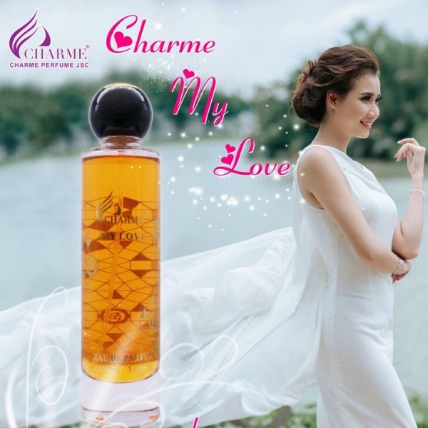 Nước hoa nữ Charme My Love tặng mẫu thử nước hoa charme queen