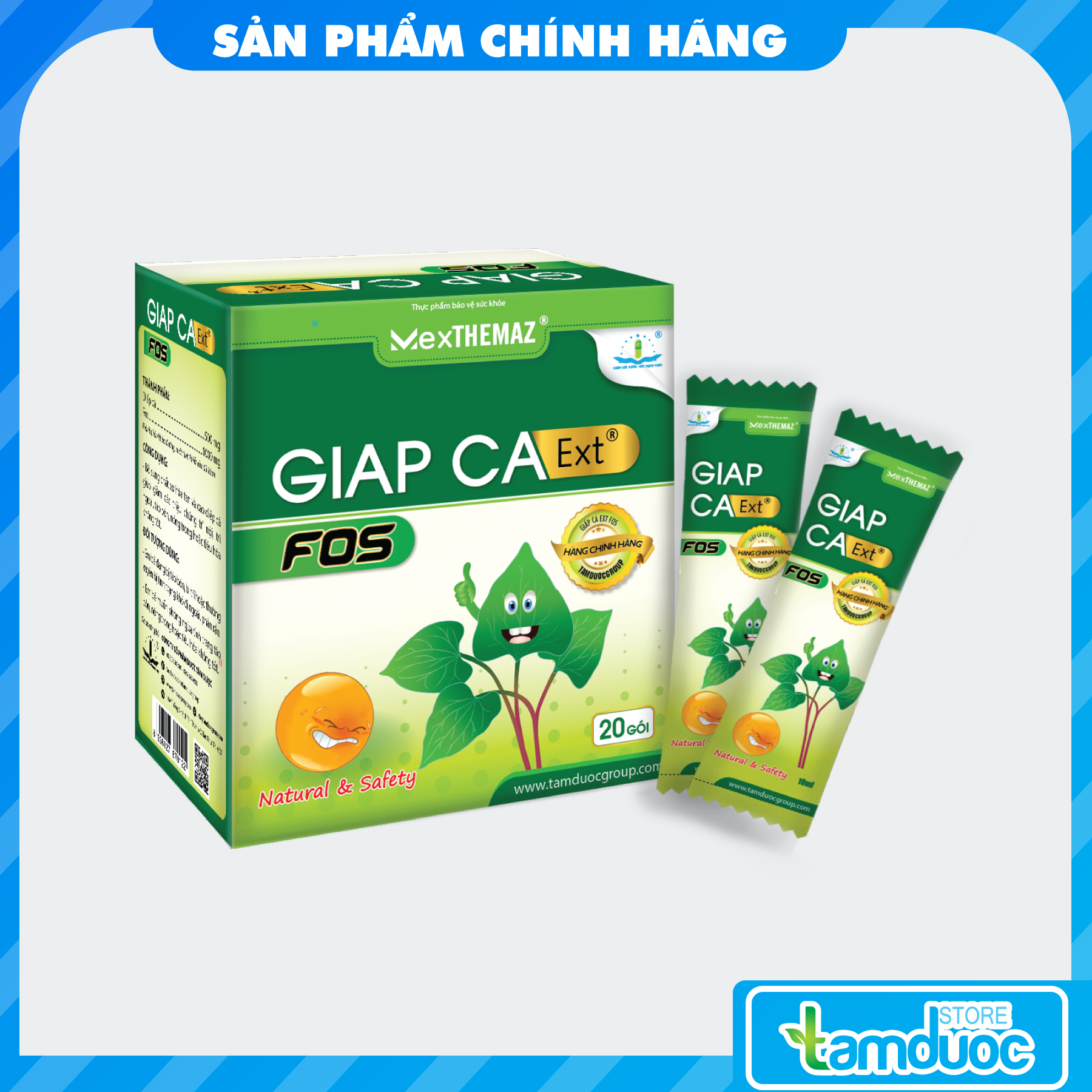 DUNG DỊCH GIẤP CÁ EXT FOS Hỗ Trợ Nhuận Tràng, Giảm Táo Bón, Trĩ, Tiêu Hoá Kém Cho Trẻ Em Và Người Lớn