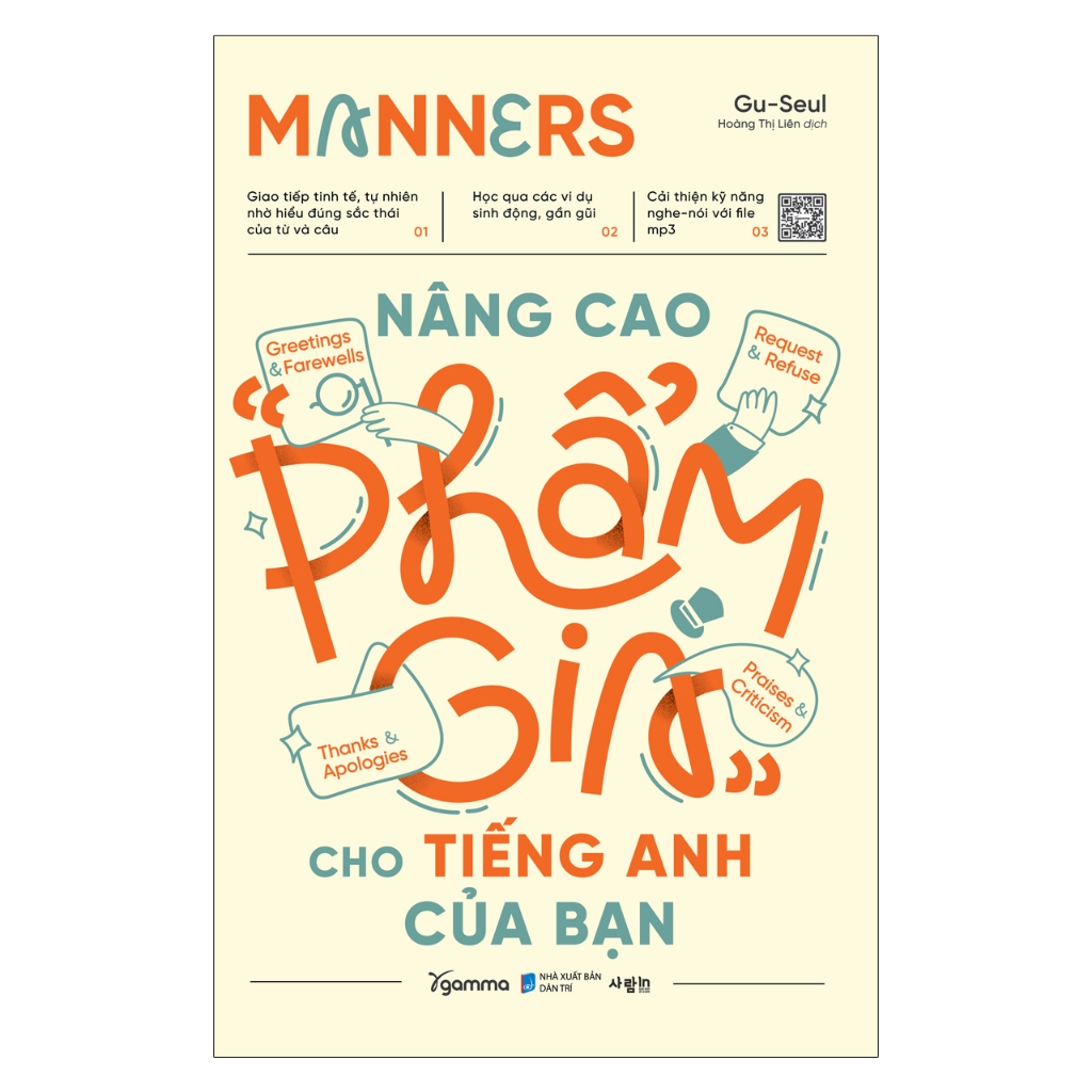 Manners - Nâng cao &quot;phẩm giá&quot; cho tiếng Anh của bạn (Trạm Đọc phân phối)