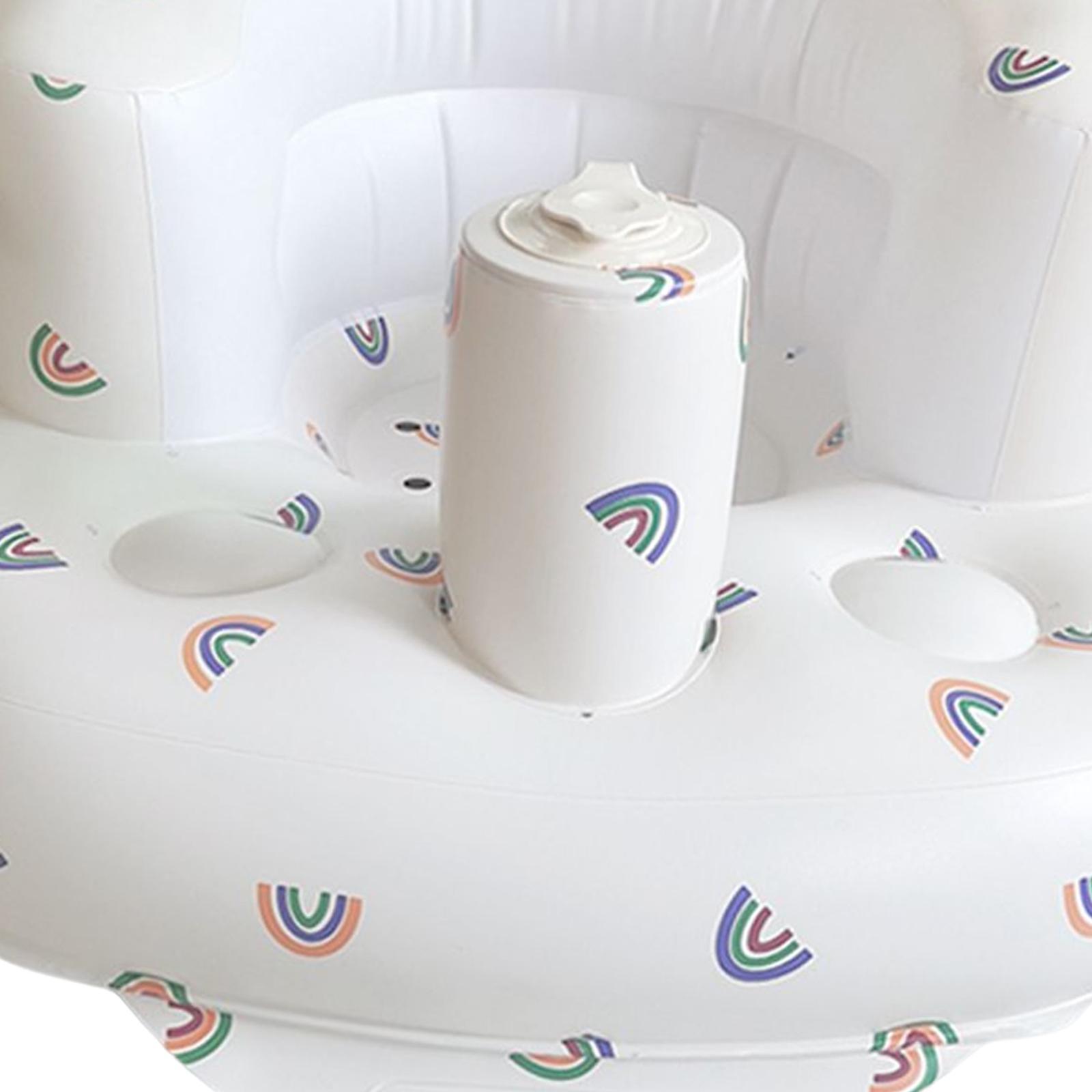 Baby Inflatable Seat Learning Sitting for Travel Pool Toys Babies 3