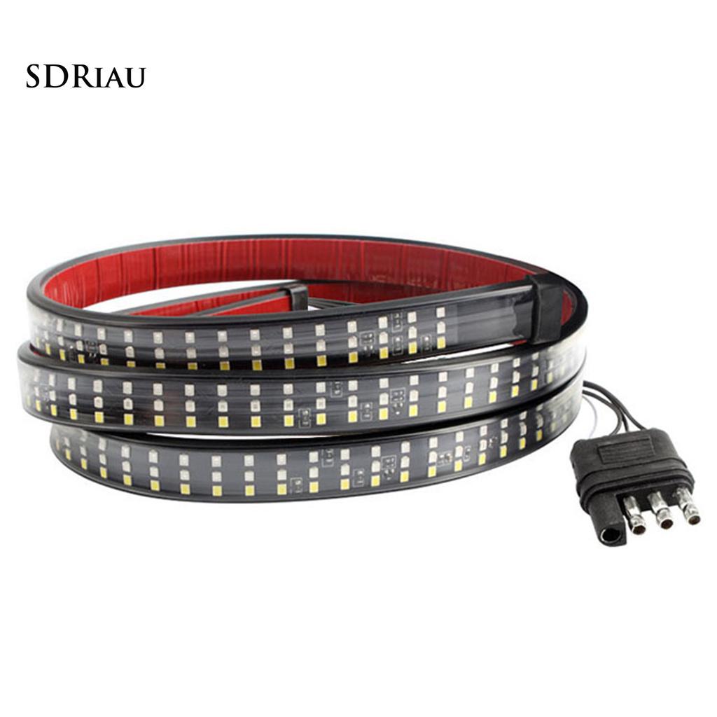 TRI Đèn Phanh Ba Hàng Xqcdx 12v Dc 48 Inches 120cm Cho Xe Hơi