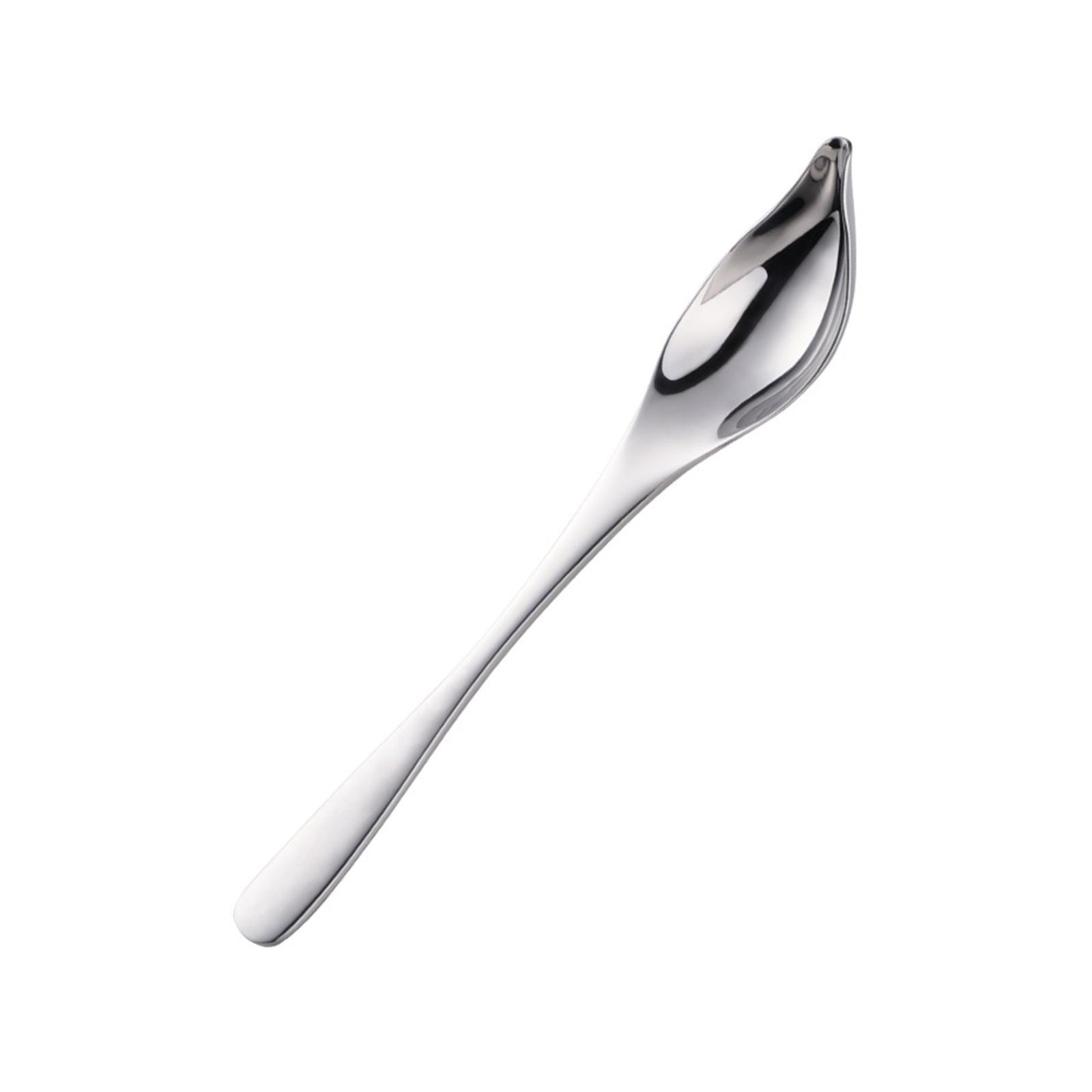 Saucier Spoon Honey Sauce Metal Spoons for Home Restaurant Decorative Plates