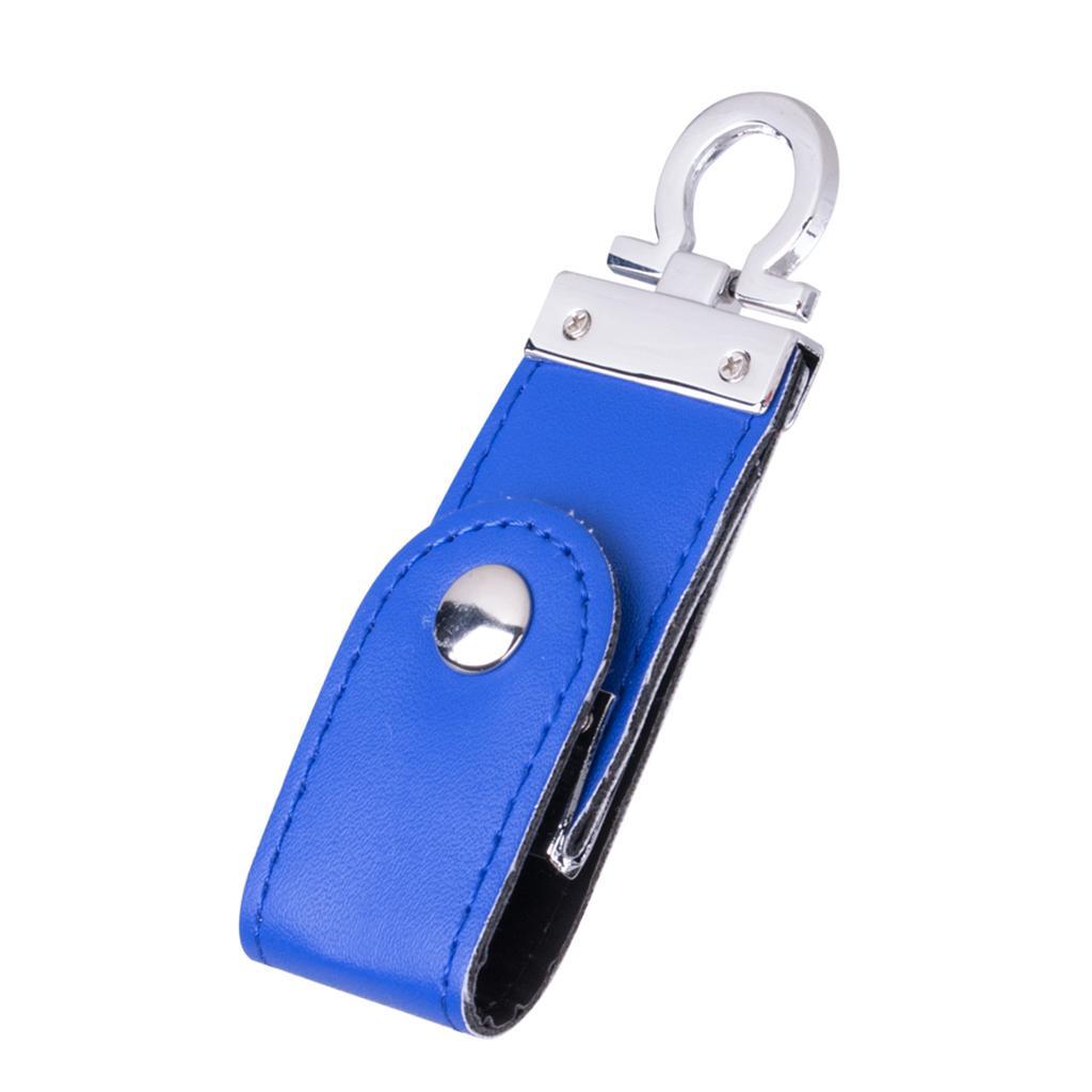 USB 2.0 PU Leather Flash Drive Memory Stick for PC Laptop
