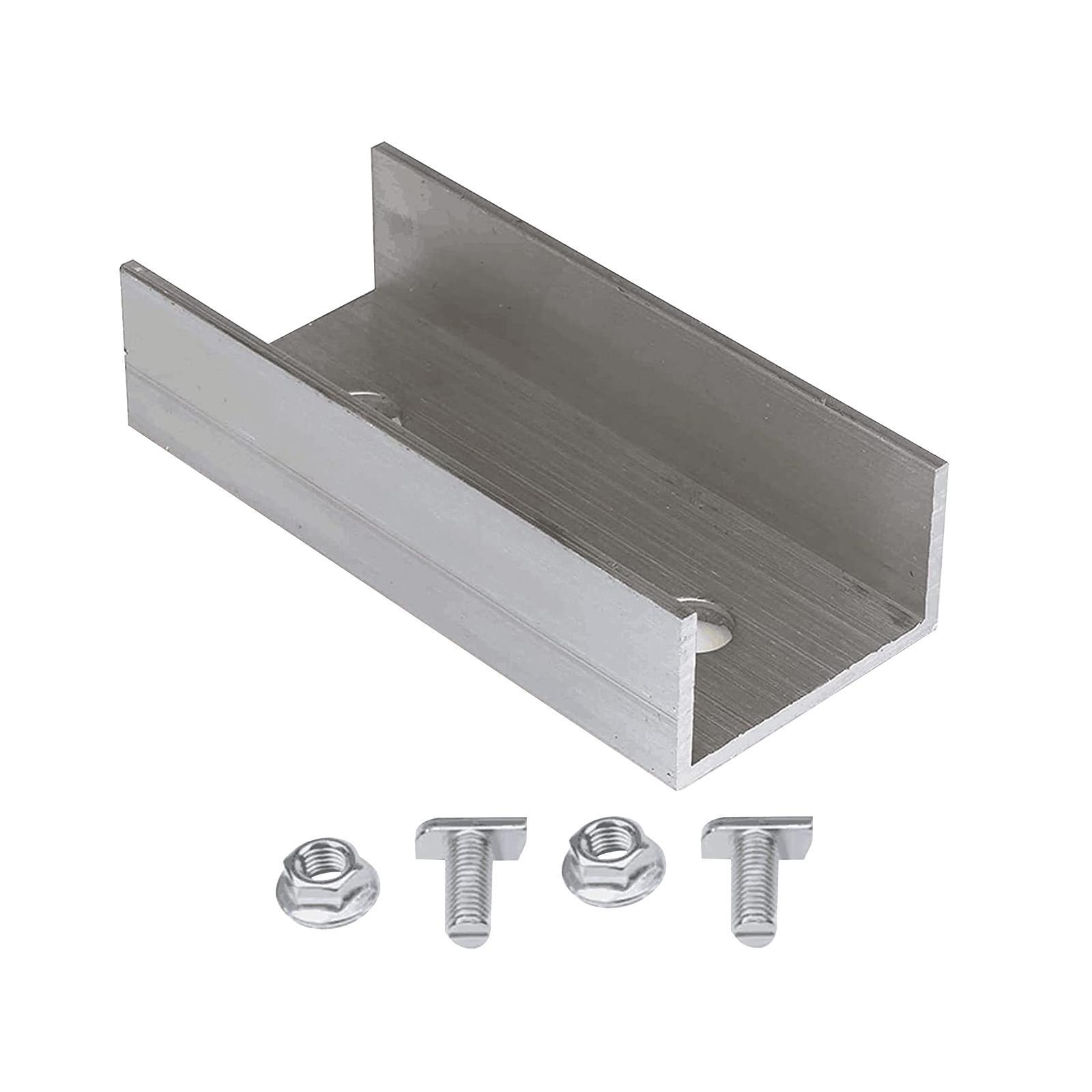 Solar  C Profile Connector Pv Solar Module Mounting