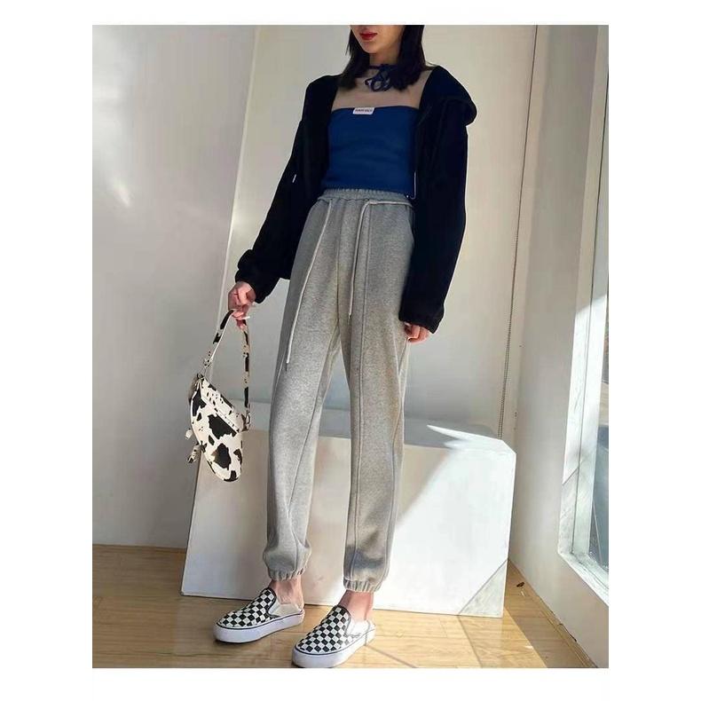 Quần nỉ rút dây