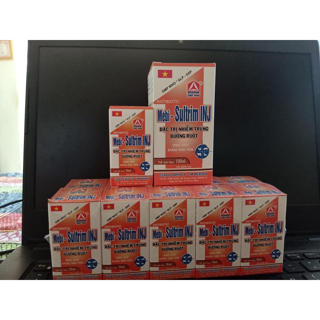 MEBI SULTRIM INJ CHAI 100ML, HỖ TRỢ TIÊU HÓA