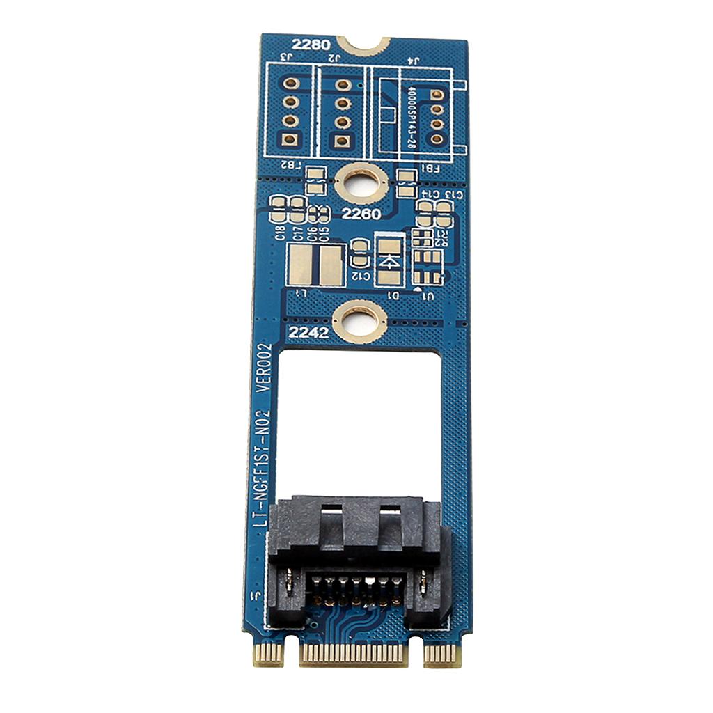 M.2 NGFF B&M Key for The 7 Pin SSD Converter Board Card SATA III