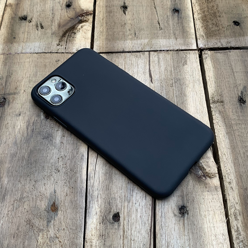 Ốp lưng dẻo mỏng dành cho iPhone 11 Pro Max - Màu đen