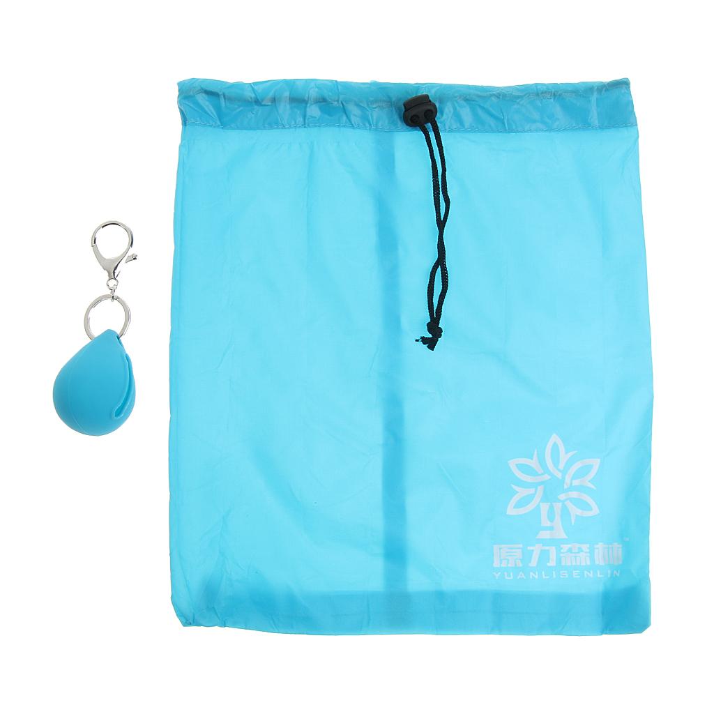 Portable Waterproof Stuff Sack Storage Bag Dust Bag Home Travel Camping blue