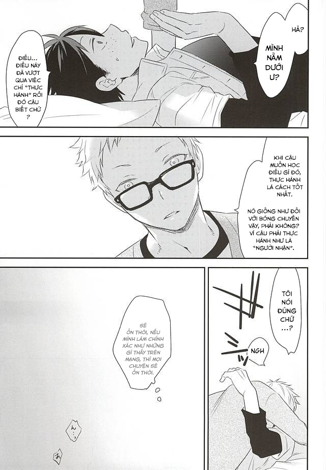 tôi sẽ cố gắng hết sức để thoả mãn cậu! chapter 1 17