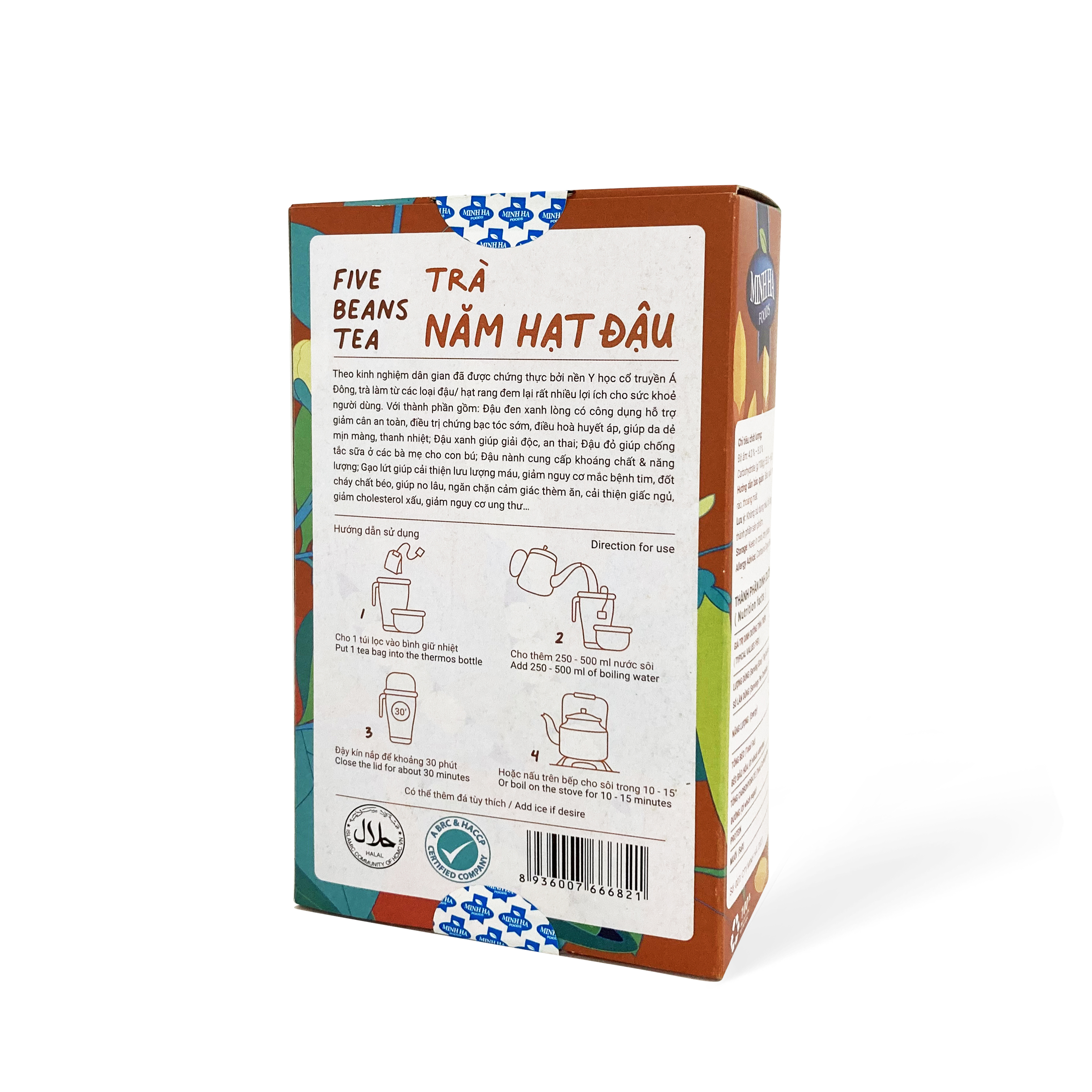 Trà Năm Hạt Đậu 150g