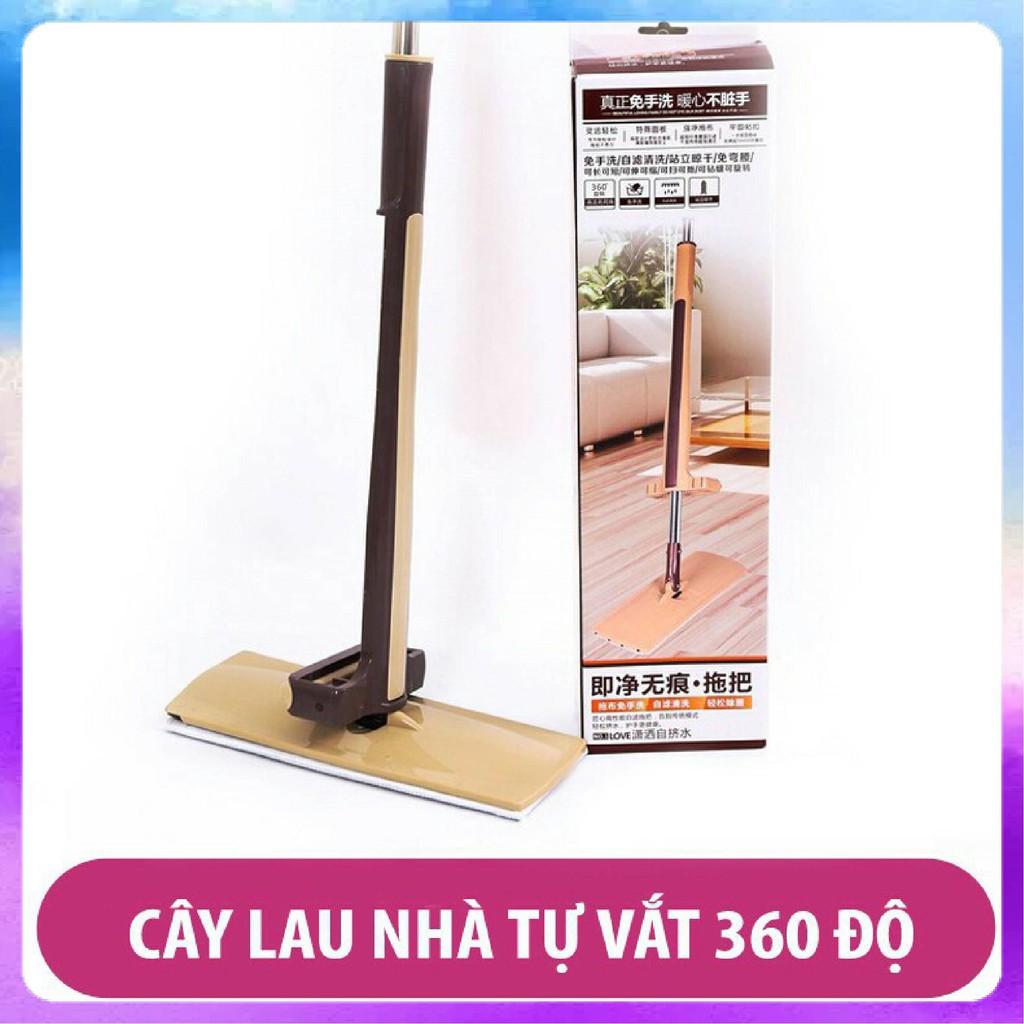 Chổi lau nhà tự vắt thông minh xoay 360 độ(mẫu mới)