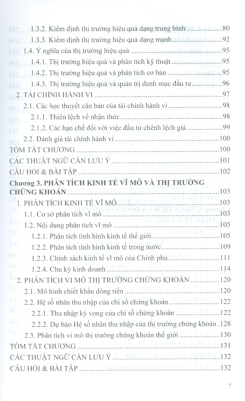 Giáo Trình Phân Tích Và Đầu Tư Chứng Khoán (Học viện Ngân Hàng)