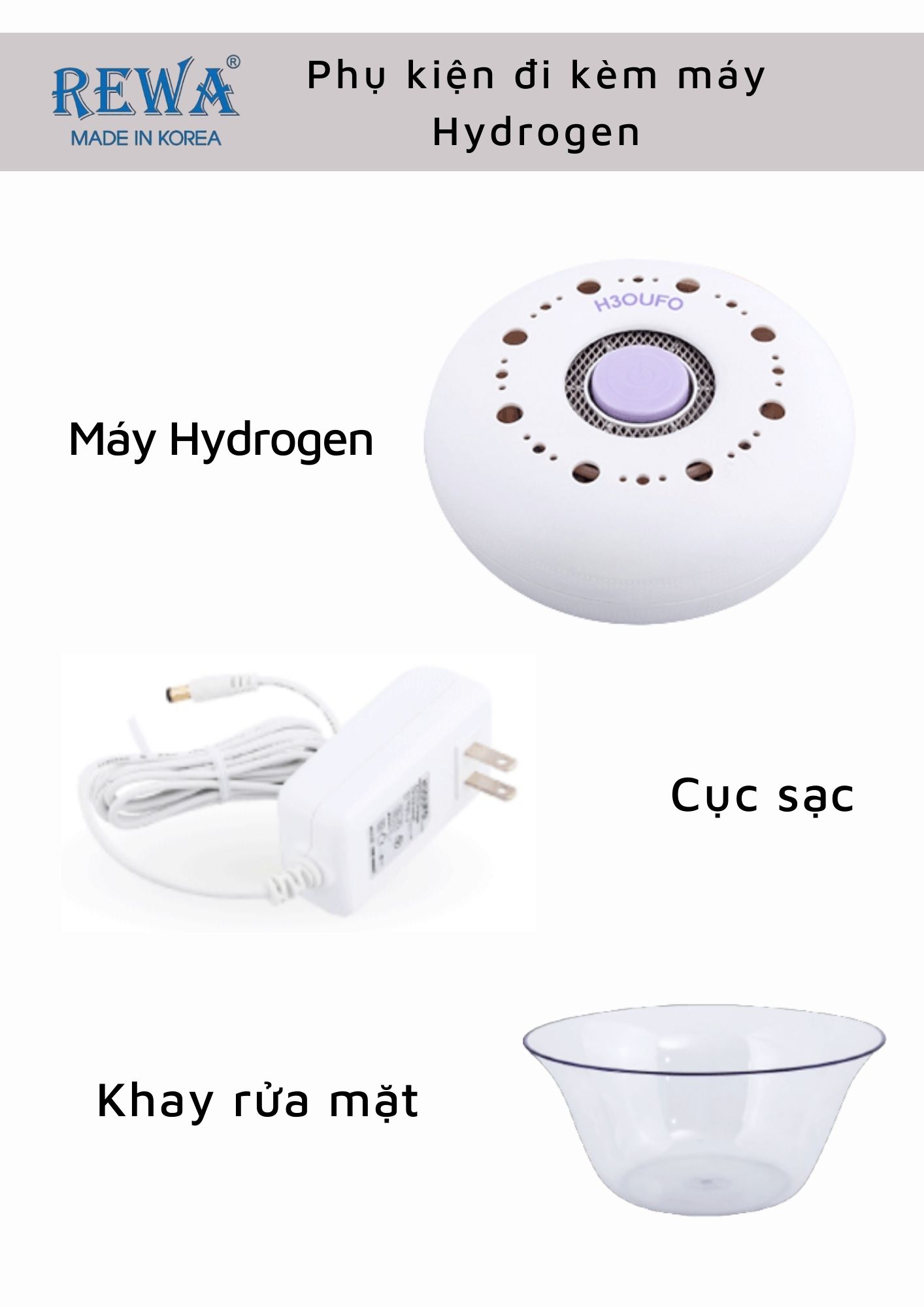 Máy tạo nước Hydrogen dùng tắm và rửa mặt