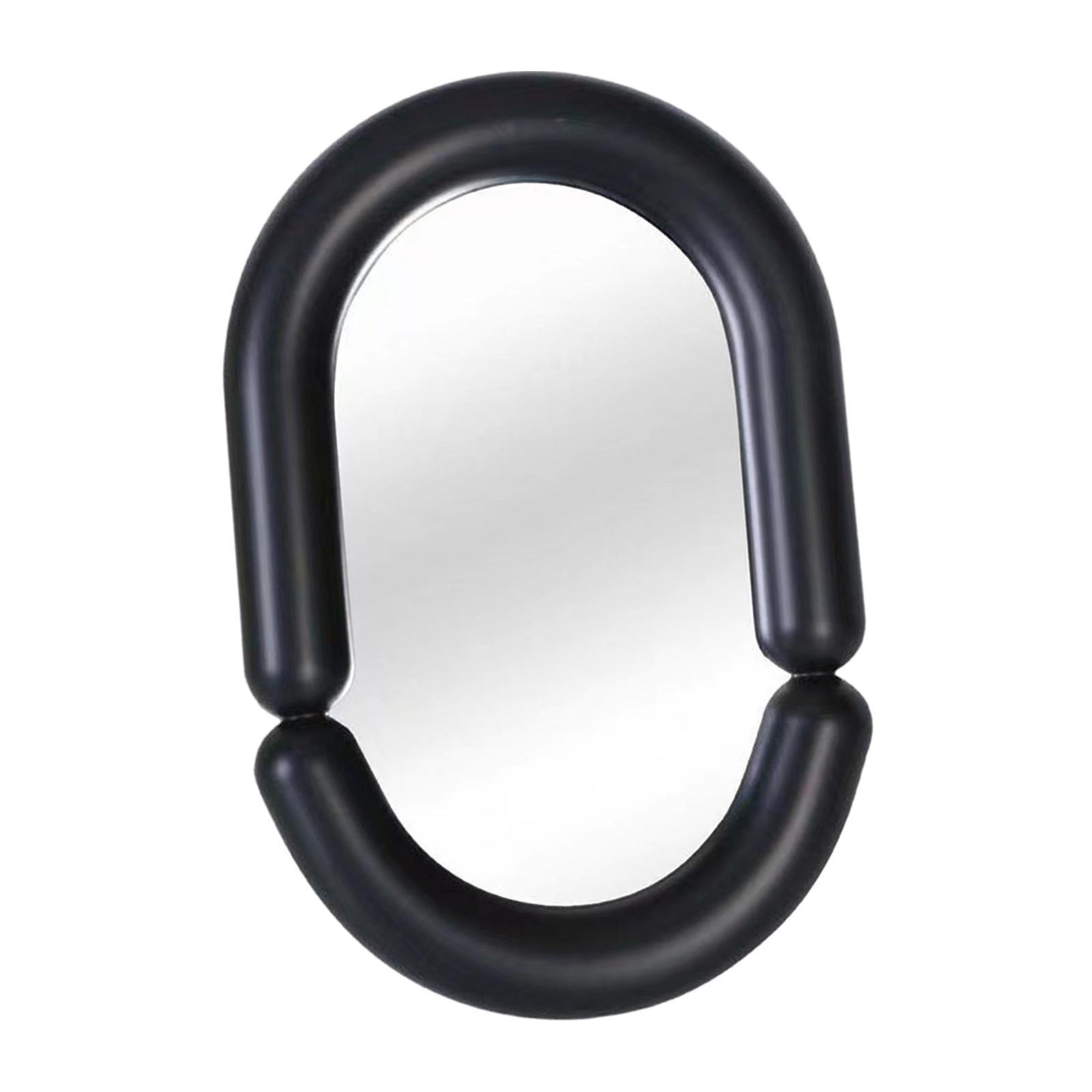 Irregular Makeup Mirror Stylish Decorative Desk Mirror for Table Desk Vanity