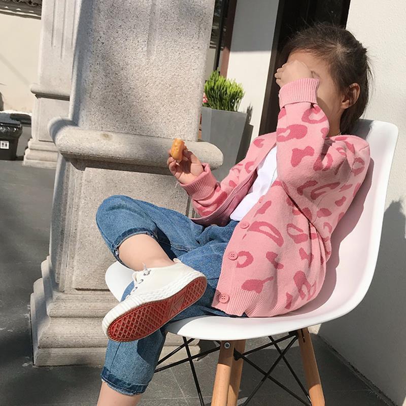 (18-40kg) Áo Cardigan Len Bé Gái Công Chúa Xinh Yêu