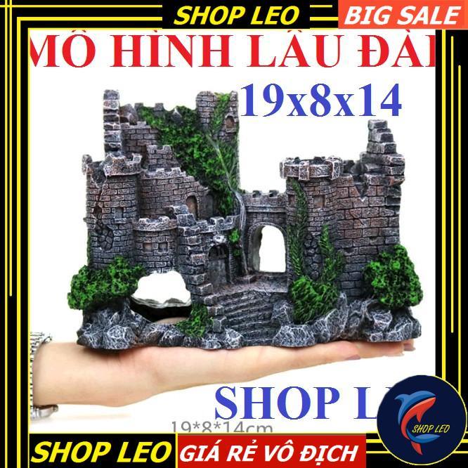 MÔ HÌNH LÂU ĐÀI - TRANG TRÍ BỂ CÁ - BỂ THỦY SINH