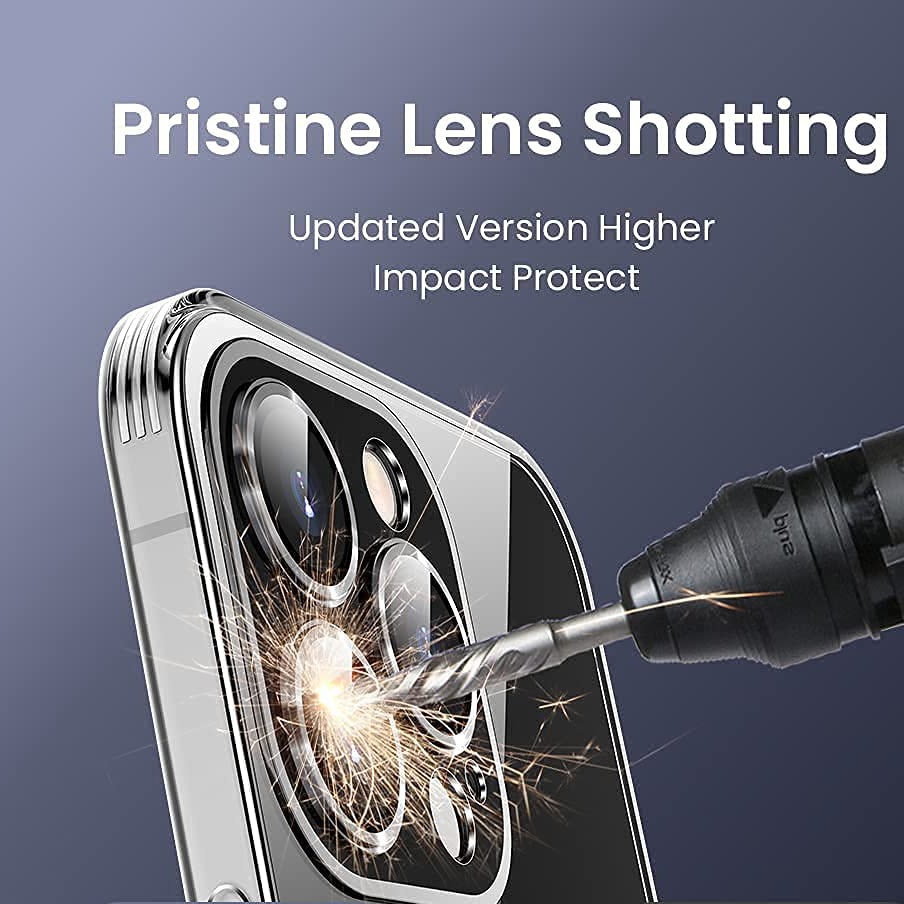 Ốp lưng cường lực camera trong suốt cho iPhone 13 Pro Max hiệu Likgus Lens Protection Case độ trong tuyệt đối, chống trầy xước, siêu mỏng 1.5mm - hàng nhập khẩu