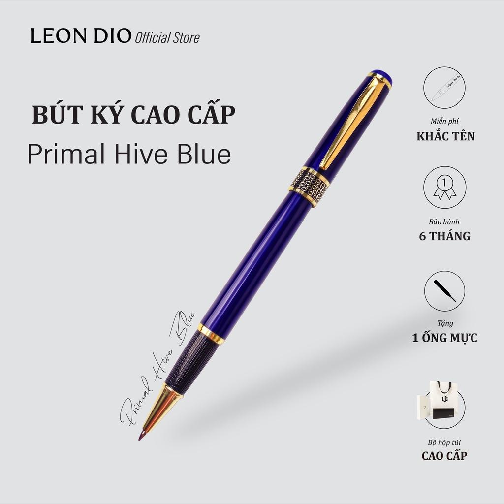 Bút Ký Tên, Viết Kí Dạ Bi Khắc Chữ Theo Yêu Cầu Primal Hive Blue LD041R - Ngòi 0.5mm, Quà Tặng Cao Cấp Cho Sếp