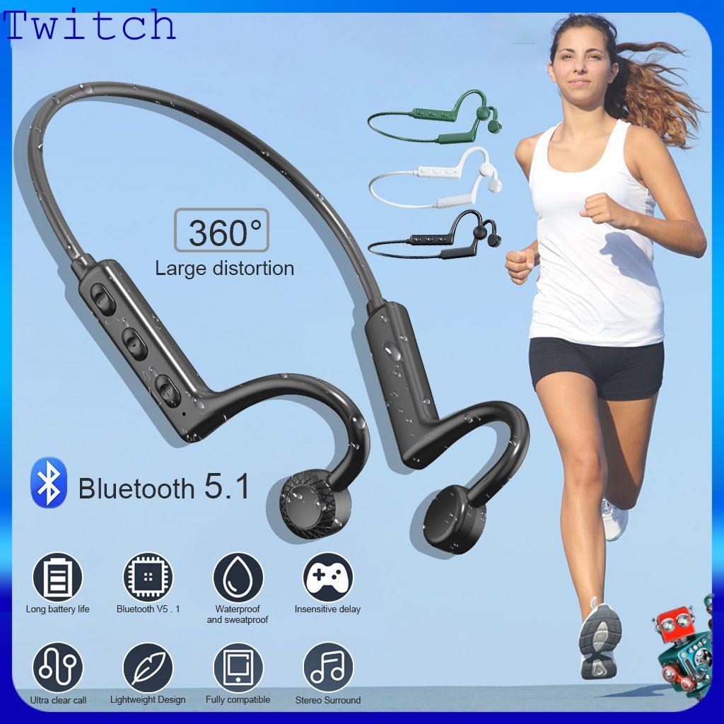 Tai Nghe Không Dây KS19 IPX5 Bluetooth 5.1 Trọng Lượng Nhẹ Chống Thấm Nước Có Micro Chất Lượng Cao