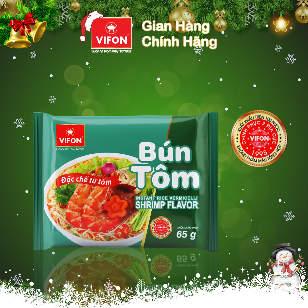 Thùng 30 Bún Tôm VIFON