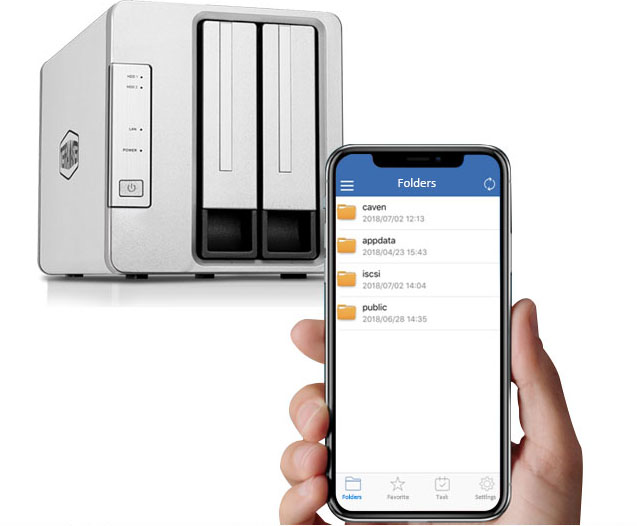 Nas giá rẻ TerraMaster f4-421