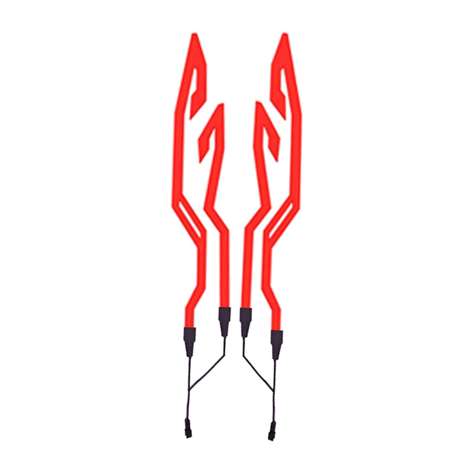 LED Light Installation Cold Light Lighting Set Universal Night Riding Signal Light Decoration Set DIY Accessory