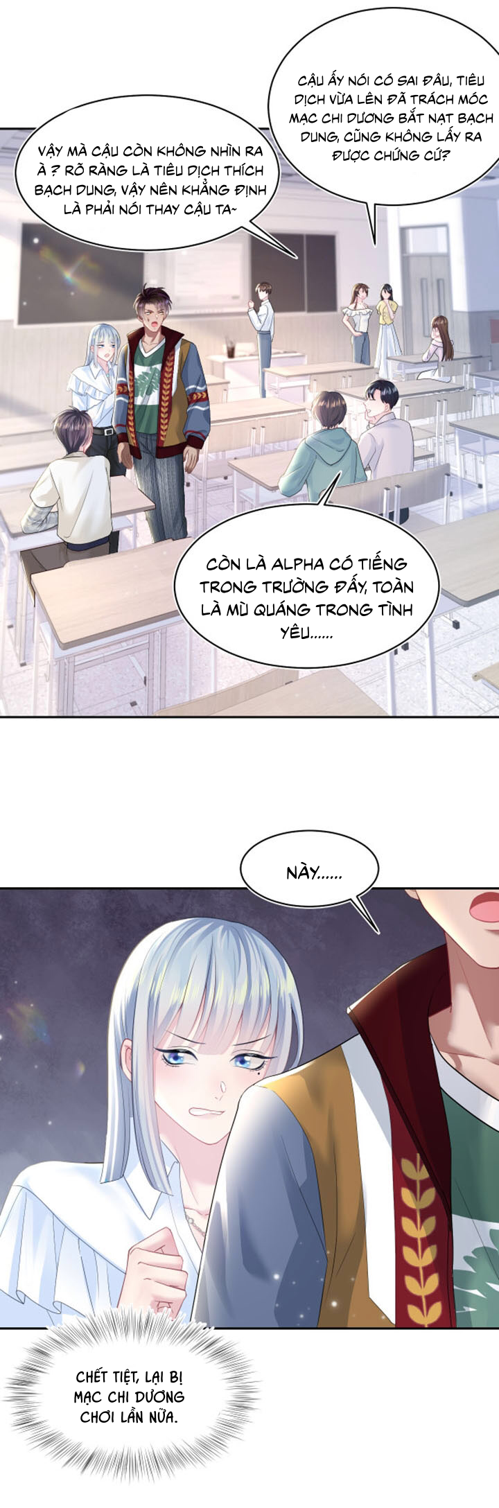 bạch liên hoa tuyệt mĩ dạy học online chapter 119 16