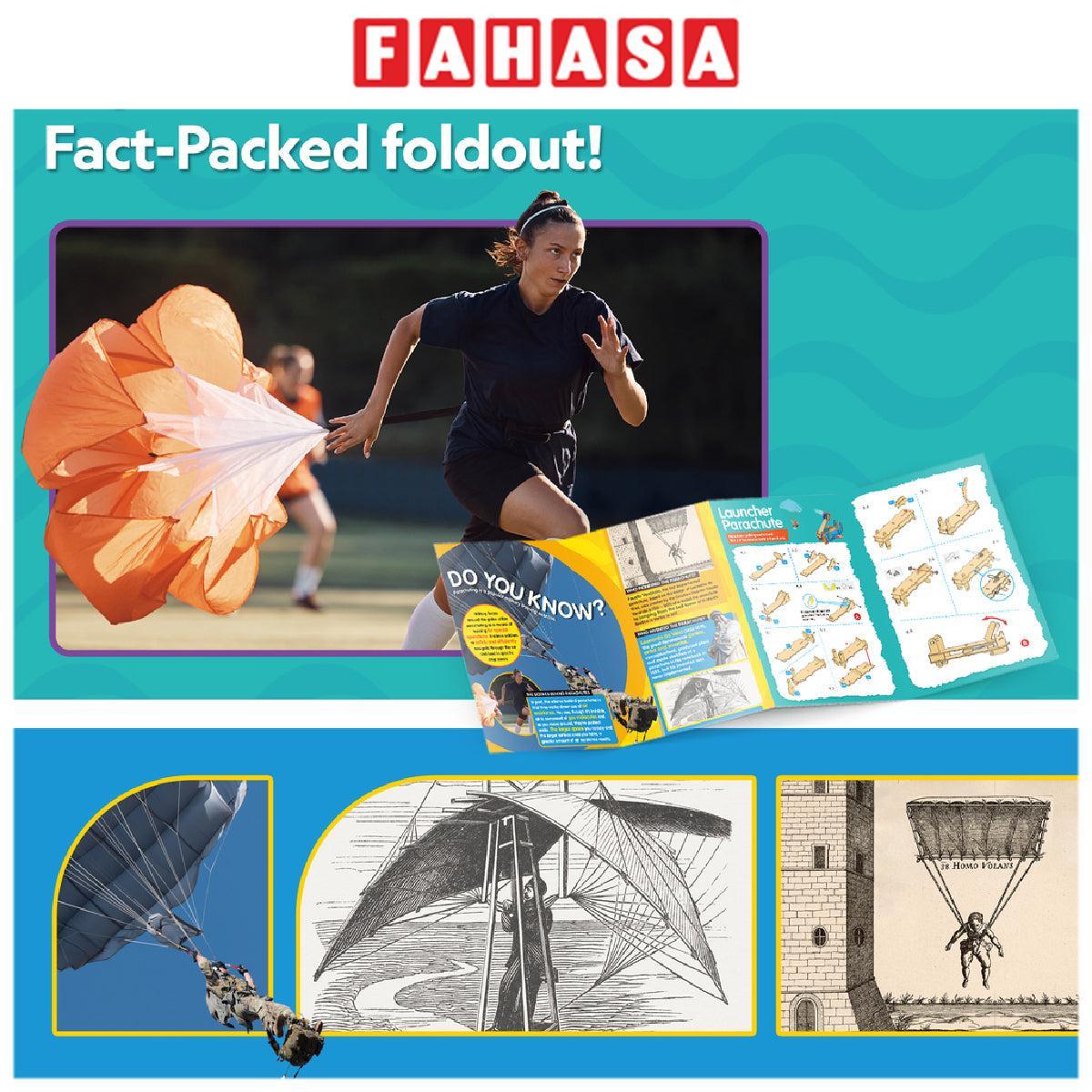 Đồ Chơi Giáo Dục STEAM - Bệ Phóng Dù Lượn Nat Geo - National Geographic DS1120h