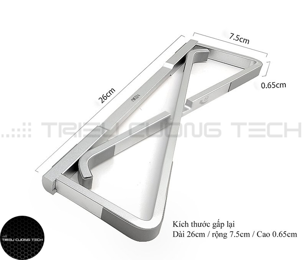 Giá Đỡ Laptop Để Bàn Hợp Kim Nhôm Cao Cấp - Gấp Gọn Tiện Lợi - Tản Nhiệt Mang Đến Góc Độ Nhìn Khoa Học Khi Làm Việc Học Tập-Hàng Chính Hãng