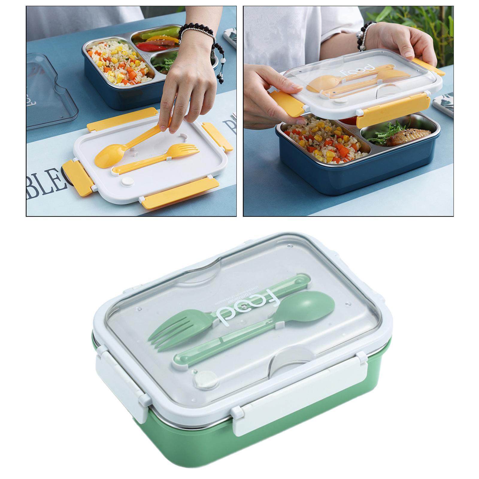 Grids Lunch Box Bento Container Food Storage Container for Camping